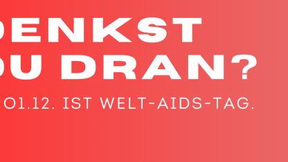 Am o1.12. ist Welt-Aids-Tag