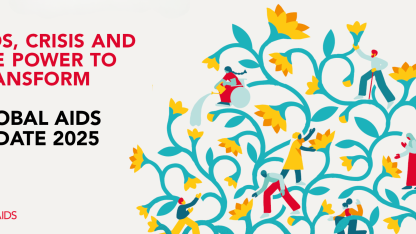 Titelbild des GLOBAL AIDS UPDATE 2025