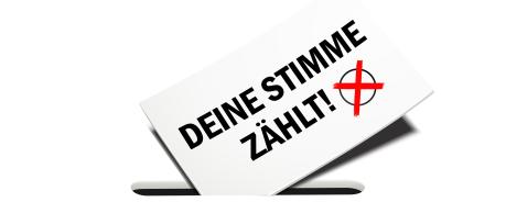 Deine Stimme zählt